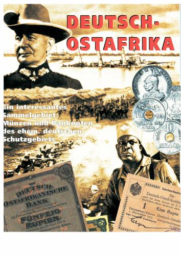 Deutsch-OstAfrika (Монеты и банкноты немецких колоний в восточной Африке)
