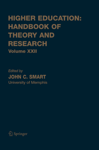 Higher Education: Handbook of Theory and Research: Volume XVII