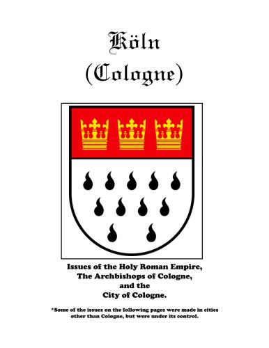 The Coins Of Cologne