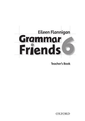 Grammar Friends 6 - Teacher's books