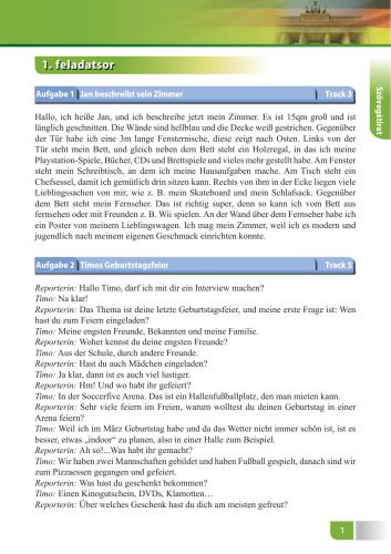 Hörverständnis trainiren - Textbuch