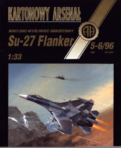 Halinski - Su-27 Flanker Kartonowy Arsenal 5-6/96