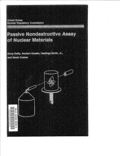 Passive Nondestructive Assay of Nuclear Materials