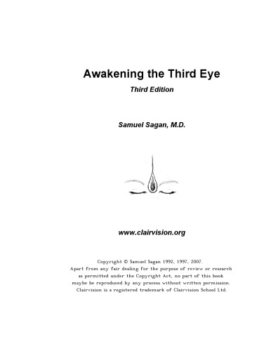 Awakening the Third Eye