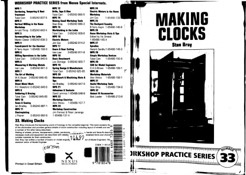 Making Clocks (Workshop Practice)