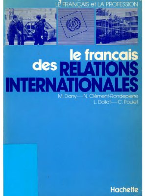 Clément Rondepierre. Le français des relations internationales