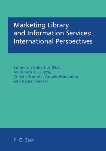 Marketing Library and Information Services