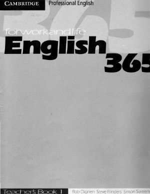 English 365 Level 1: Student and teacher's book