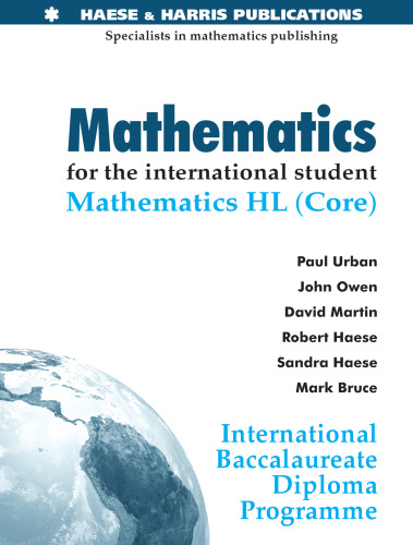 Mathematics for the International Student: Mathematics HL - International..