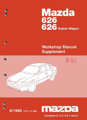 Mazda 626 Workshop Manual
