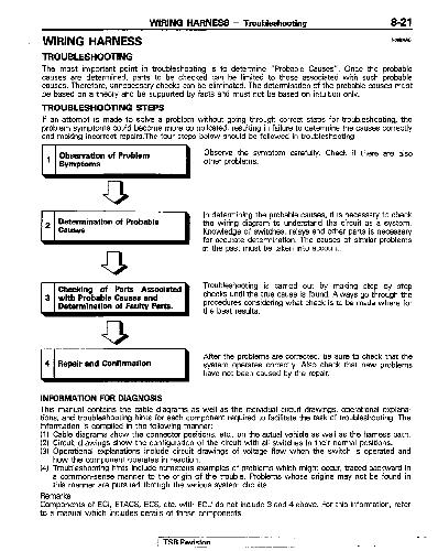 Mitsubishi Pajero: Электрические схемы
