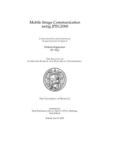 Mobile Image Communication Using JPEG2000
