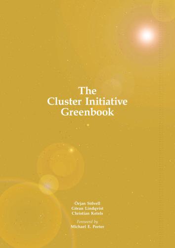 The Cluster Initiative Greenbook