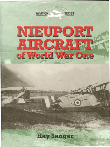 Nieuport Aircraft of Wold War One