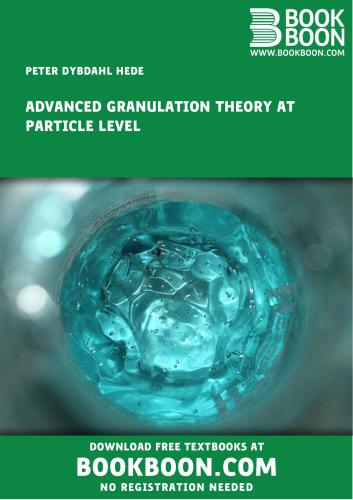 Advanced Granulation Theory at Particle Level
