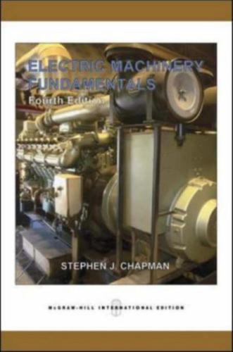 Electric Machinery Fundamentals - Instructor’s Manual