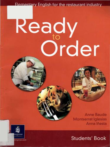 Ready to Order. Student's Book