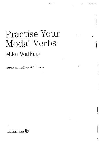 Practise Your Modal Verbs