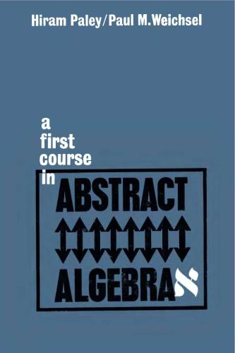 First Course In Abstract Algebra