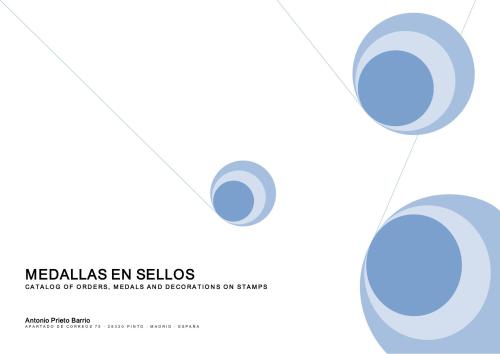 Medallas en sellos. Catalog of orders, medals and decorations on stamps