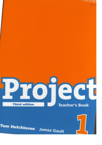 Project 1 Teacher's Book