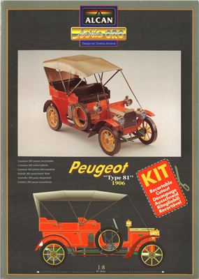 Автомобиль Peugeot Type 81 (1906)