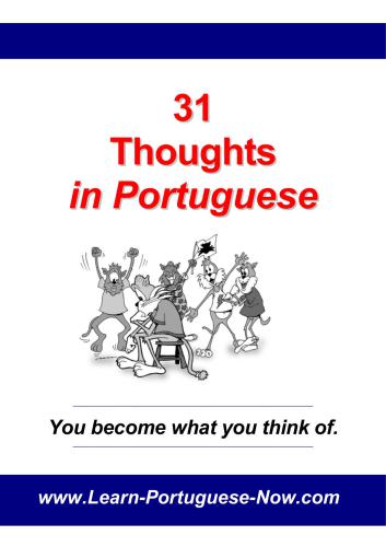 31 Thoughts in Portuguese