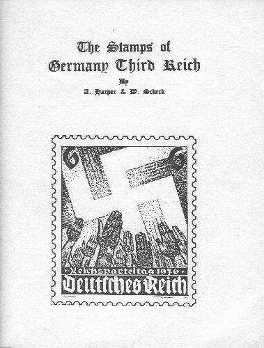Stamp Catalogue.Third Reich