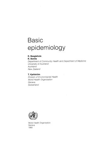 Basic epidemiology