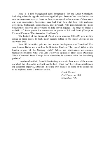 The Dune Encyclopedia: The Complete, Authorized Guide and Companion to..