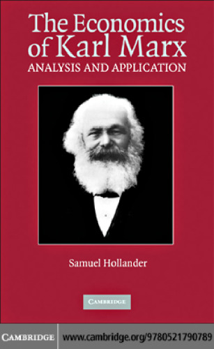 The Economics of Karl Marx: Analysis and Application