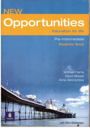 New Opportunities Pre-Intermediate. Student's book