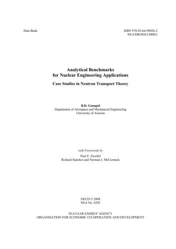 Analytical Benchmarks for Nuclear Engineering Applications. Case Studies in Neutron Transport Theory