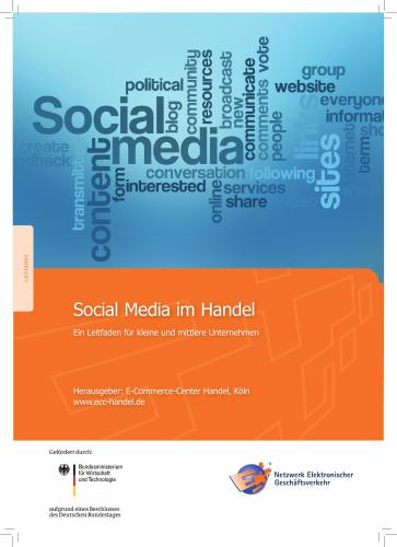 Social Media im Handel. Ein Leitfaden für kleine und mittlere Unternehmen