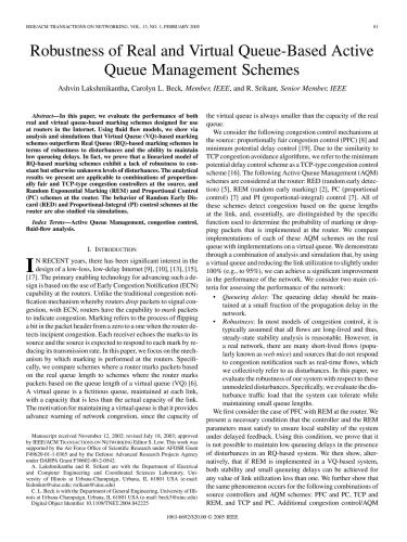 Robustness of Real and Virtual Queue-Based Active Queue Management Schemes