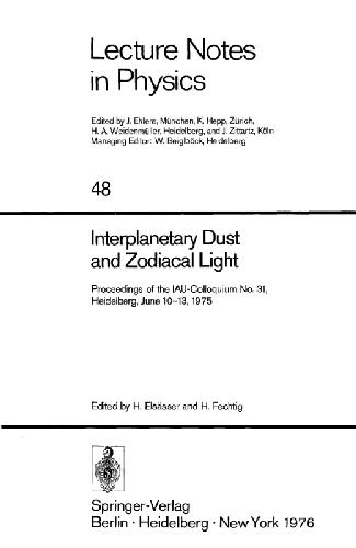 Interplanetary Dust and Zodiacal Light