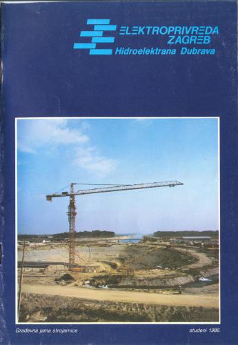 Elektroprojekt. HPP Dubrava