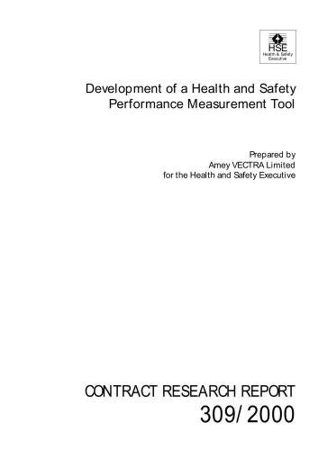 Development of a Health and Safety Performance Measurement Tool