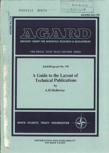 Guide to the Layout of Technical Publications / Руководство по структуре технических публикаций