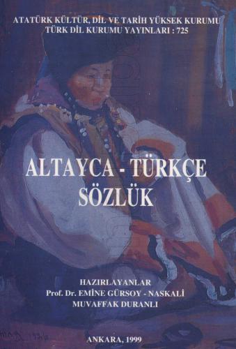 Altayca-Türkçe Sözlük