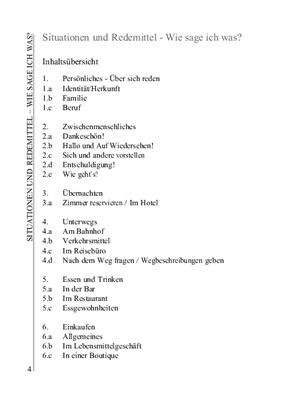 Redemittel - Sammlung