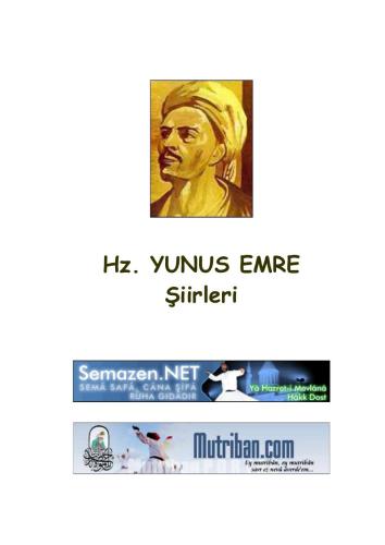 Yunus Emre'nin şiirleri