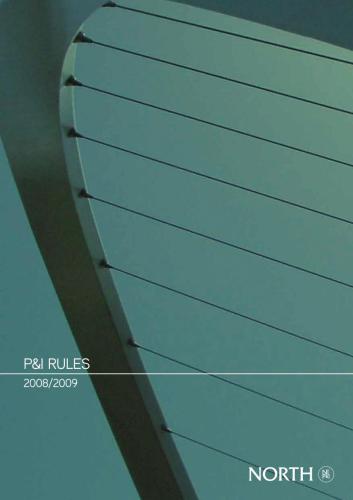 P&I Rules - 2008/2009