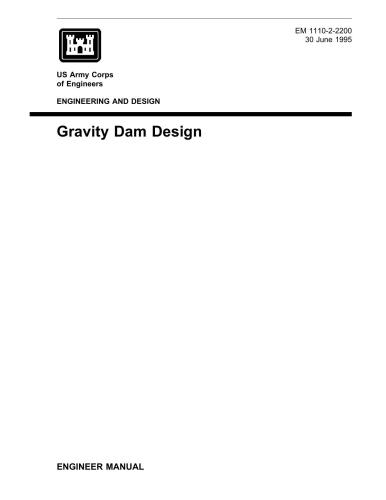 US Army Corps of Engineers - Gravity Dam Design