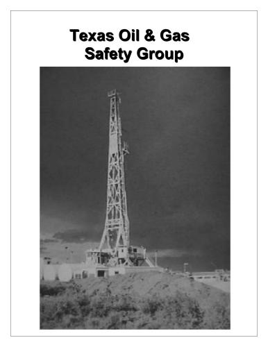 Safety system and plan in oil production - sample program