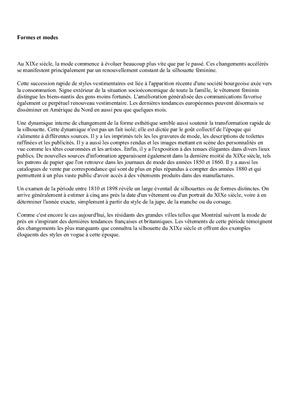 Formes et modes