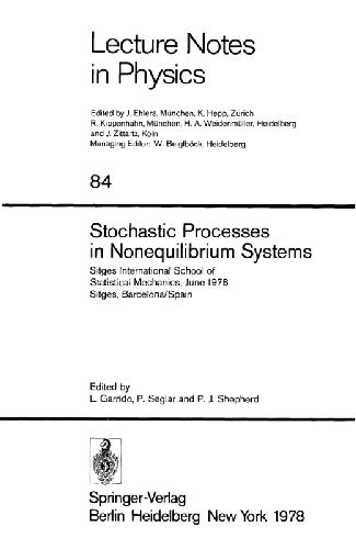 Stochastic Processes in Nonequilibrium Systems