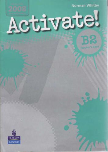 Activate! B2. Teacher's book