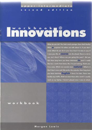 Innovations Upper-Intermediate. Workbook