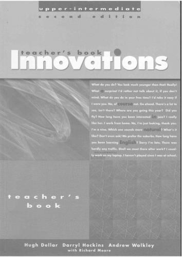 Innovations Upper-Intermediate. Teacher's Book